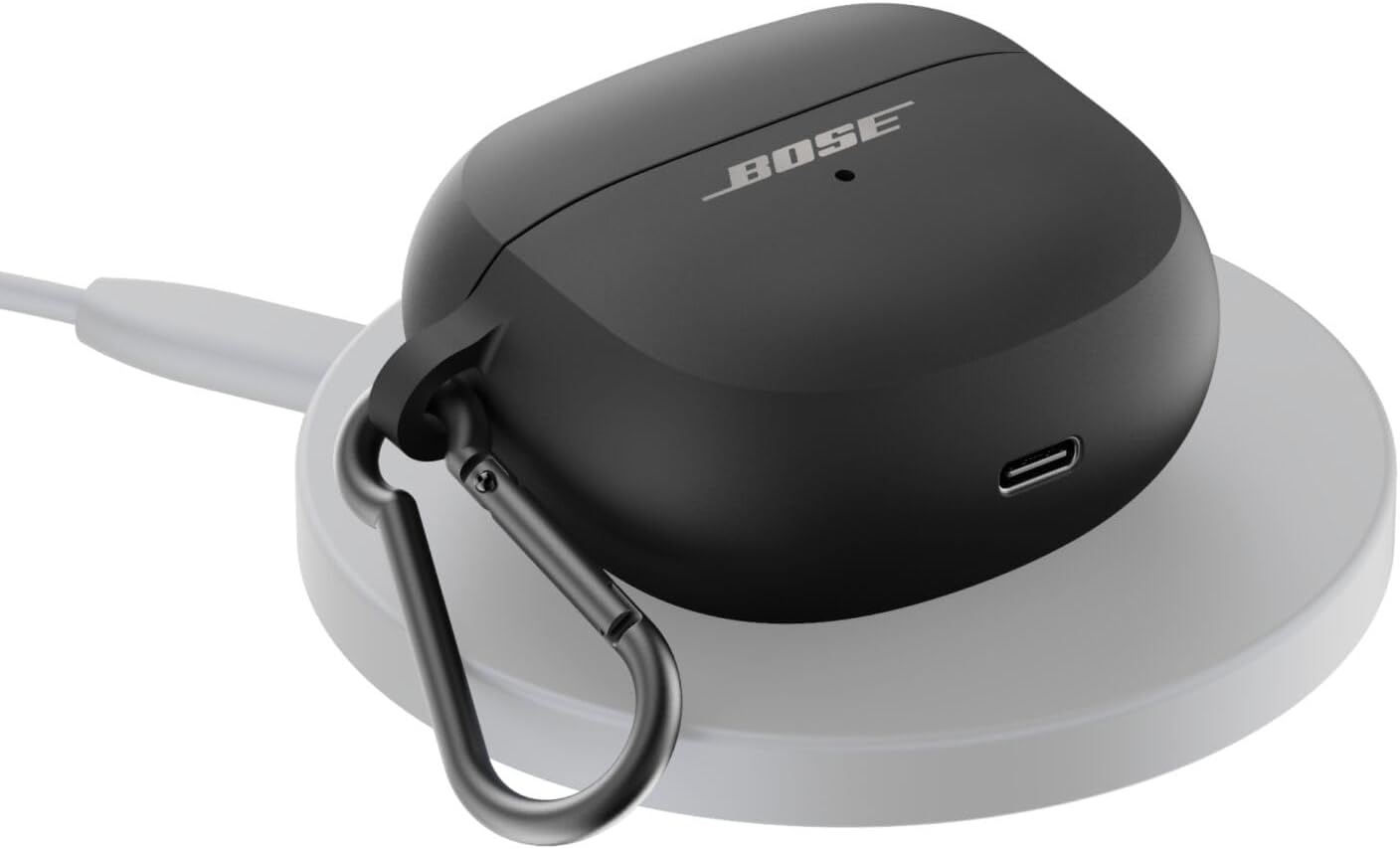 Bose Ultra Open Earbuds Wireless Charging Case Cover, Black