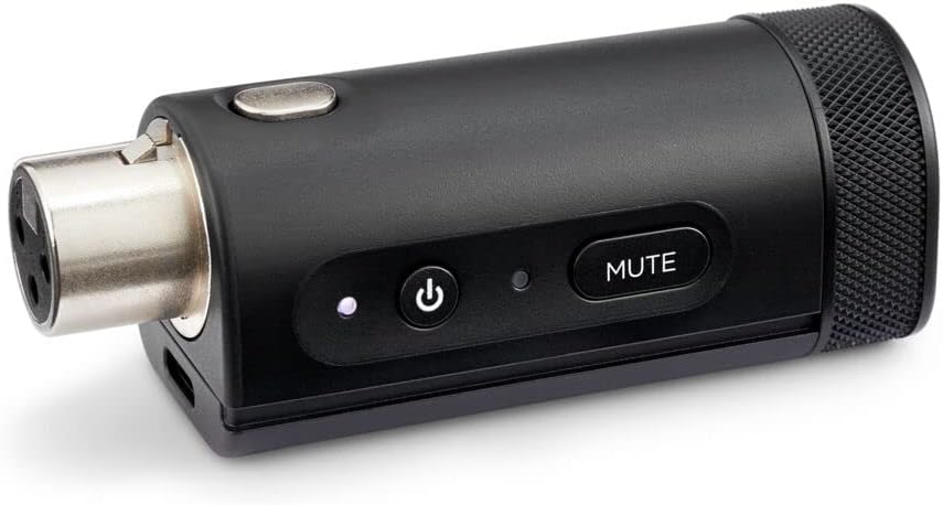 Bose XLR Wireless Mic/Line Transmitter for S1 Pro+ PA System, Black