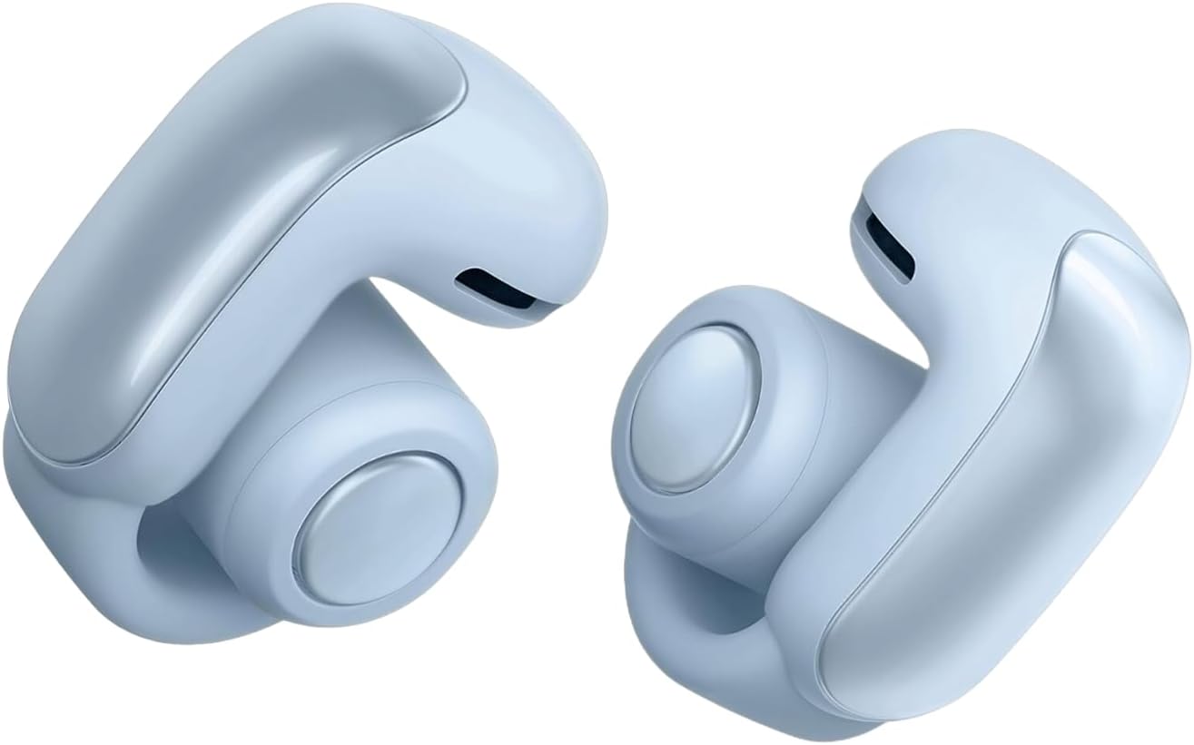 Bose (Certified Renewed) Ultra Open Earbuds, Moonstone Blue