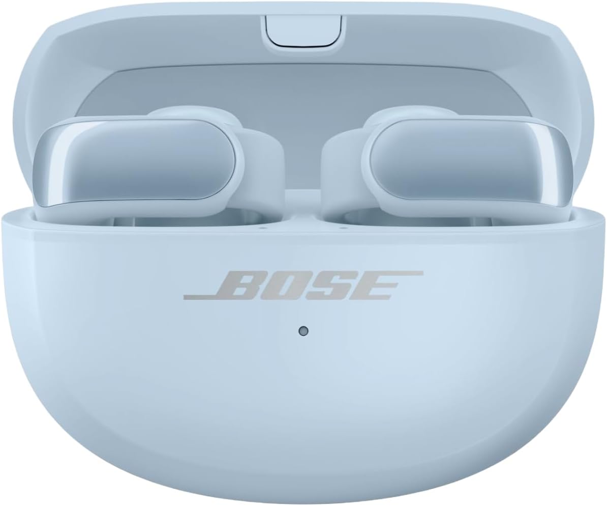 Bose (Certified Renewed) Ultra Open Earbuds, Moonstone Blue