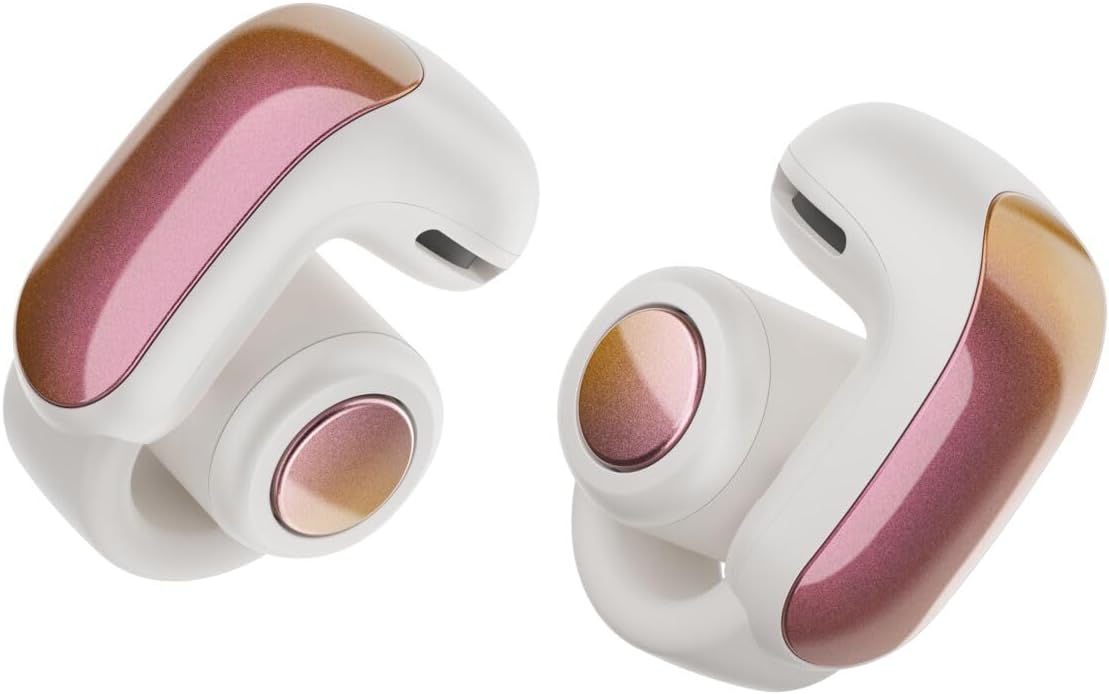 Bose (Certified Renewed) Ultra Open Earbuds, Sunset Iridescent Sunset Irridescent