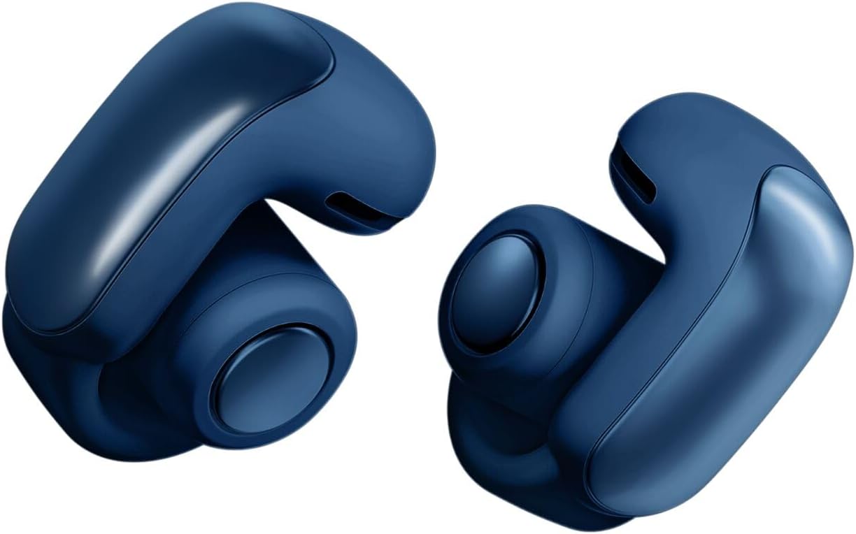 Bose (Certified Renewed) Ultra Open Earbuds, Lunar Blue