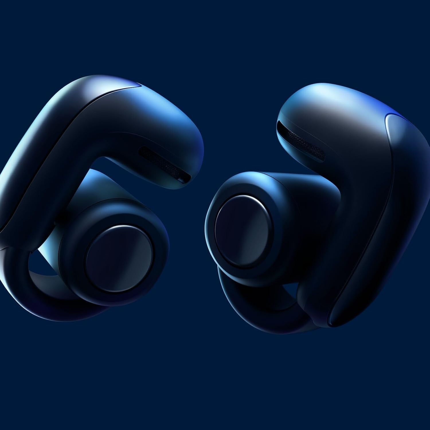 Bose (Certified Renewed) Ultra Open Earbuds, Lunar Blue